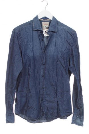 Herrenhemd Unbranded, Größe M, Farbe Blau, Preis € 20,99