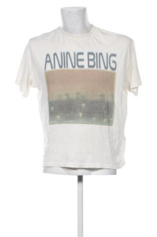 Tricou de bărbați Anine Bing, Mărime S, Culoare Ecru, Preț 388,99 Lei