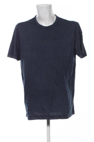 Męski T-shirt BOSS, Rozmiar XXL, Kolor Niebieski, Cena 203,99 zł