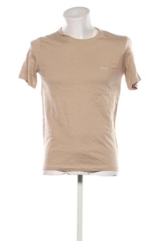 Męski T-shirt BOSS, Rozmiar M, Kolor Beżowy, Cena 374,99 zł