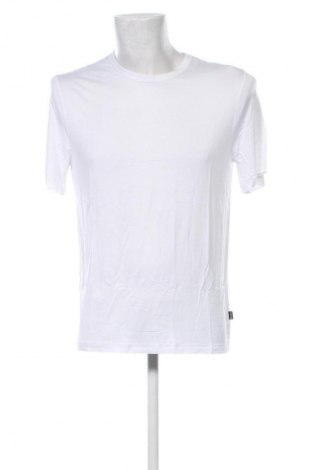 Męski T-shirt BOSS, Rozmiar L, Kolor Biały, Cena 374,99 zł