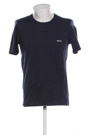 Męski T-shirt BOSS, Rozmiar L, Kolor Niebieski, Cena 112,99 zł