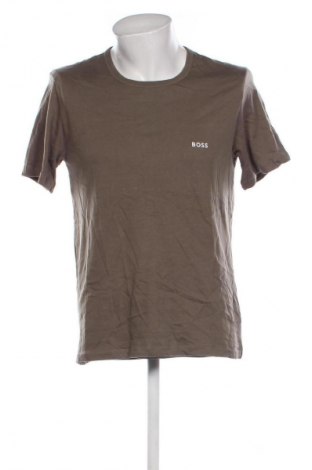 Męski T-shirt BOSS, Rozmiar L, Kolor Zielony, Cena 374,99 zł