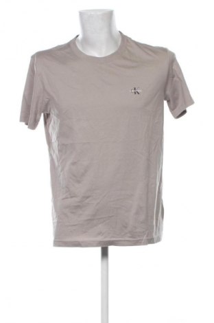 Мъжка тениска Calvin Klein Jeans, Размер L, Цвят Сив, Цена 77,99 лв.