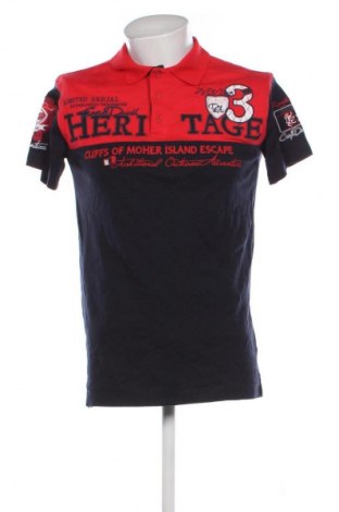 Męski T-shirt Camp David, Rozmiar M, Kolor Kolorowy, Cena 122,99 zł