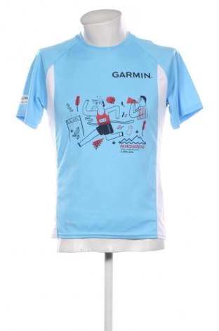 Ανδρικό t-shirt Garmin, Μέγεθος M, Χρώμα Μπλέ, Τιμή 11,99 €