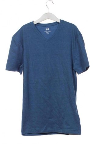 Męski T-shirt H&M, Rozmiar XS, Kolor Niebieski, Cena 24,99 zł