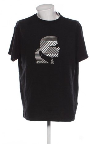 Tricou de bărbați Karl Lagerfeld, Mărime XXL, Culoare Negru, Preț 210,99 Lei