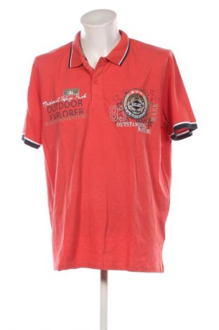 Ανδρικό t-shirt Livergy, Μέγεθος XXL, Χρώμα Κόκκινο, Τιμή 6,99 €