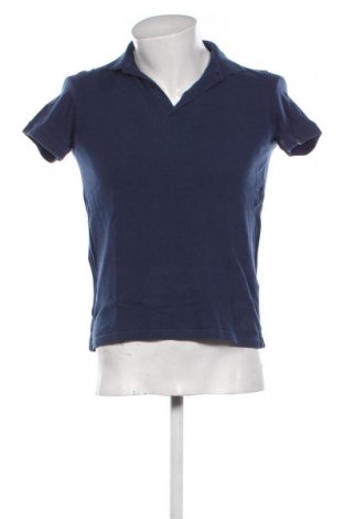 Męski T-shirt Massimo Dutti, Rozmiar S, Kolor Niebieski, Cena 55,99 zł