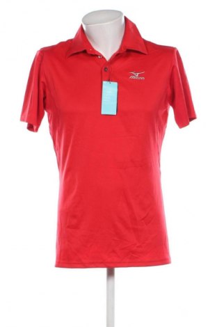 Мъжка тениска Mizuno, Размер M, Цвят Червен, Цена 109,99 лв.