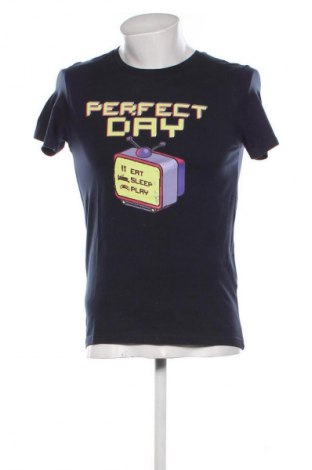 Herren T-Shirt Terranova, Größe S, Farbe Blau, Preis 6,99 €
