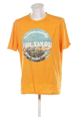 Tricou de bărbați Tom Tailor, Mărime XXL, Culoare Portocaliu, Preț 115,99 Lei