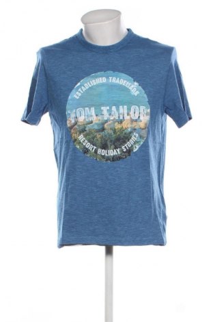 Herren T-Shirt Tom Tailor, Größe S, Farbe Blau, Preis 23,99 €