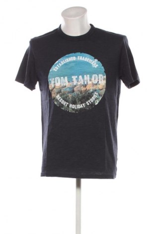 Tricou de bărbați Tom Tailor, Mărime M, Culoare Albastru, Preț 115,99 Lei