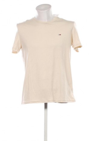 Ανδρικό t-shirt Tommy Jeans, Μέγεθος XL, Χρώμα  Μπέζ, Τιμή 21,99 €