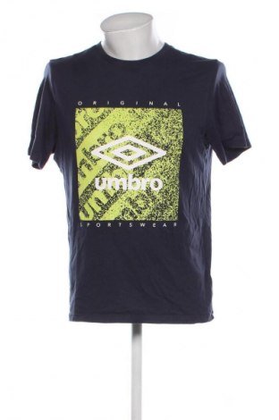 Męski T-shirt Umbro, Rozmiar L, Kolor Niebieski, Cena 69,52 zł