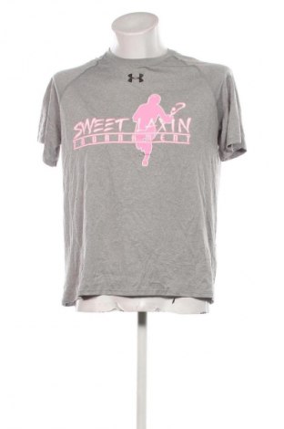 Ανδρικό t-shirt Under Armour, Μέγεθος L, Χρώμα Γκρί, Τιμή 17,99 €