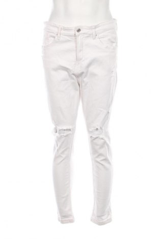 Férfi farmernadrág Bershka, Méret L, Szín Fehér, Ár 5 079 Ft
