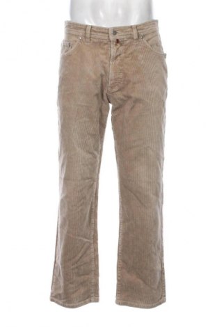 Pantaloni raiați de bărbați Pierre Cardin, Mărime L, Culoare Bej, Preț 230,99 Lei