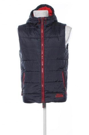 Herrenweste Superdry, Größe M, Farbe Blau, Preis 46,99 €