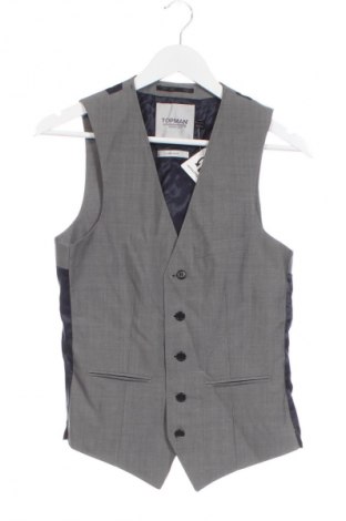 Męska kamizelka Topman, Rozmiar L, Kolor Szary, Cena 47,99 zł