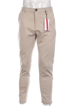 Pantaloni de bărbați Lindbergh, Mărime M, Culoare Bej, Preț 534,99 Lei