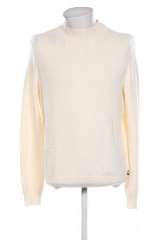 Herrenpullover BOSS, Größe L, Farbe Weiß, Preis € 95,99