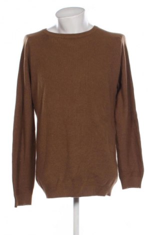 Męski sweter Pull&Bear, Rozmiar XL, Kolor Brązowy, Cena 59,99 zł