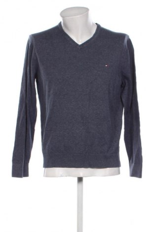 Męski sweter Tommy Hilfiger, Rozmiar L, Kolor Niebieski, Cena 291,99 zł