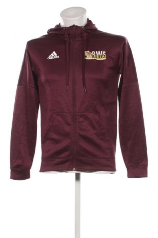 Ανδρικό φούτερ Adidas, Μέγεθος S, Χρώμα Σάπιο μήλο, Τιμή 35,99 €
