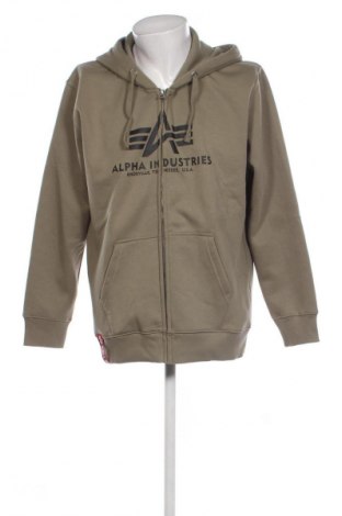 Herren Sweatshirt Alpha Industries, Größe XL, Farbe Grün, Preis € 86,99