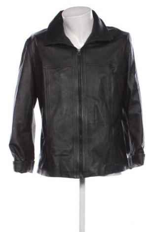 Geacă de piele pentru bărbati Unbranded, Mărime L, Culoare Negru, Preț 147,99 Lei