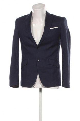 Sacou de bărbați Zara Man, Mărime M, Culoare Albastru, Preț 186,99 Lei