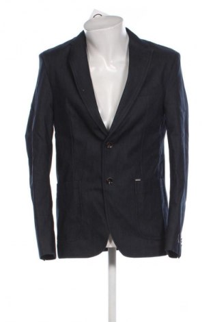 Sacou de bărbați Zara Man, Mărime L, Culoare Albastru, Preț 186,99 Lei