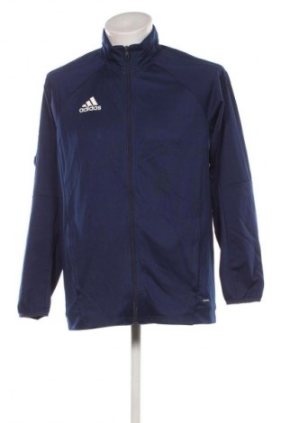 Ανδρική αθλητική ζακέτα Adidas, Μέγεθος L, Χρώμα Μπλέ, Τιμή 30,99 €