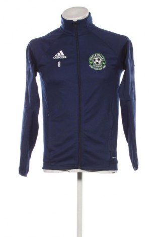 Ανδρική αθλητική ζακέτα Adidas, Μέγεθος S, Χρώμα Μπλέ, Τιμή 30,99 €