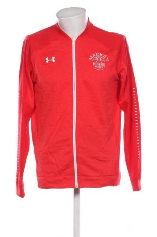 Ανδρική αθλητική ζακέτα Under Armour, Μέγεθος M, Χρώμα Κόκκινο, Τιμή 30,99 €