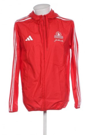 Ανδρικό μπουφάν Adidas, Μέγεθος M, Χρώμα Κόκκινο, Τιμή 42,99 €