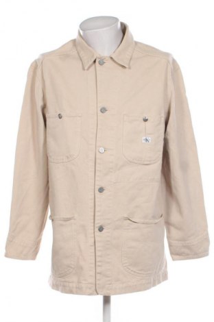Geacă de bărbati Calvin Klein Jeans, Mărime M, Culoare Bej, Preț 117,99 Lei
