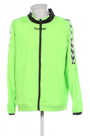 Ανδρικό μπουφάν Hummel, Μέγεθος L, Χρώμα Πράσινο, Τιμή 30,99 €