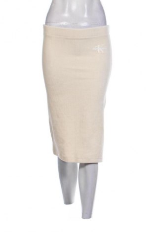Rock Calvin Klein Jeans, Größe S, Farbe Ecru, Preis € 25,99