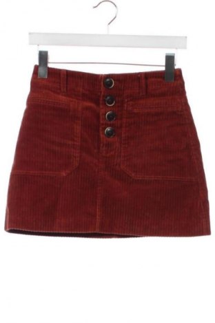 Φούστα Zara, Μέγεθος XS, Χρώμα Καφέ, Τιμή 7,99 €