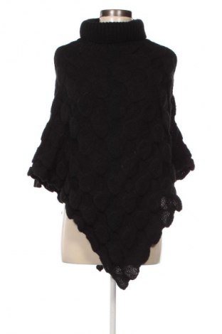 Poncho Piazza Italia, Mărime M, Culoare Negru, Preț 98,99 Lei