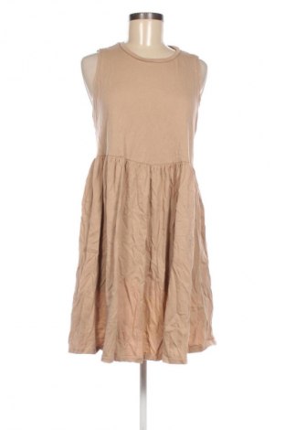 Φόρεμα Bershka, Μέγεθος M, Χρώμα  Μπέζ, Τιμή 9,99 €