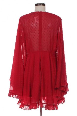 Kleid Boohoo, Größe XL, Farbe Rot, Preis 20,99 €