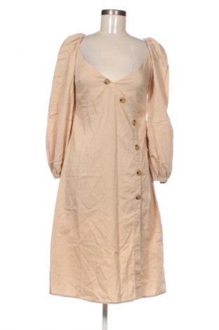 Kleid Boohoo, Größe XS, Farbe Beige, Preis € 10,99