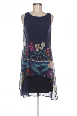 Рокля Desigual, Размер S, Цвят Многоцветен, Цена 77,99 лв.