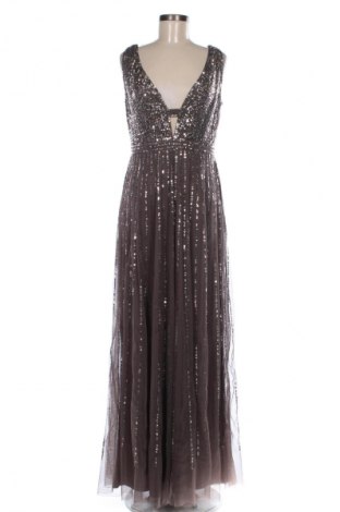 Рокля Lace & Beads, Размер L, Цвят Сив, Цена 142,99 лв.