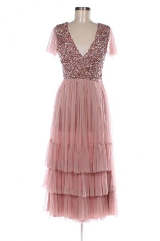 Sukienka Lace & Beads, Rozmiar S, Kolor Popielaty róż, Cena 353,99 zł